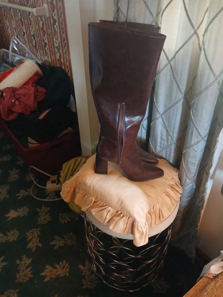 Knee High Heel Boot
